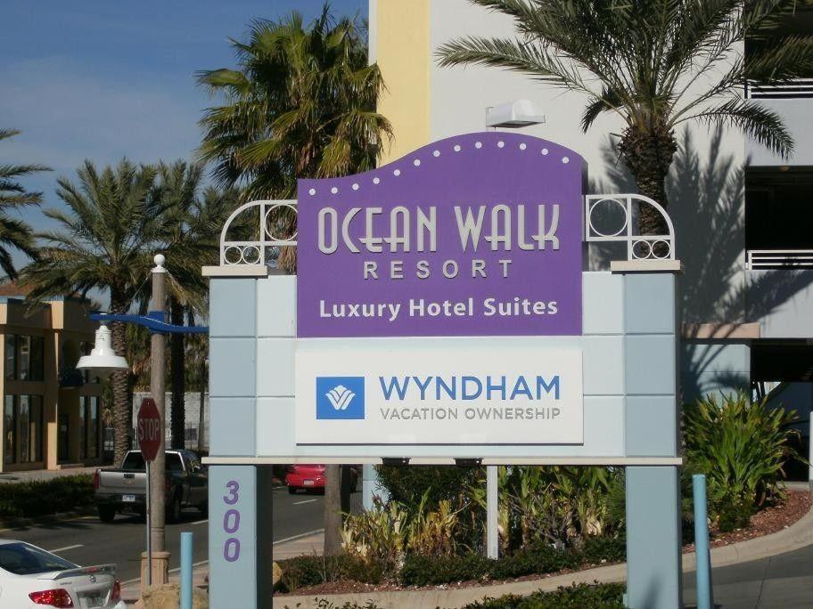 1 Bedroom Direct Oceanfront Condo Wyndham Ocean Walk Resort - Daytona Funland 703 Παραλία Ντειτόνα Εξωτερικό φωτογραφία